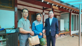서산시 인지면, 6·25 참전유공자 가구에 건강 보양식 나눔