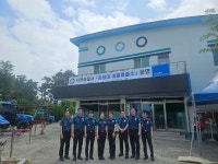 서천경찰서, 춘장대해수욕장 여름파출소 개소식 및 범죄예방진단 실시