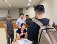 (주)동원홈푸드 육군훈련소 27연대점 | 병무청 입영동원국장, 육군훈련소 입영 현장 점검·장정 격려