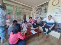[포토] 서천군 한산면⸱기산면, 민생회복 소비쿠폰 마을 방문 신청접수