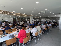 명천실버복지관, 말복 맞아 어르신 보양식 삼계탕 나눔 행사진행