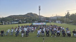 [포토] 공주시 이인면, 제16회 시민화합체육대회 선수단 발대식 개최