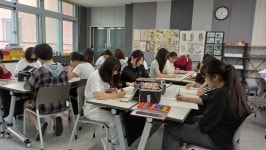 부여여자중학교, 제57회 충청남도 중·고등학생 미술실기대회에서 눈부신 성과