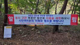 서산시, 부춘산 등산로 보안등 설치 추진 야간 안전 개선