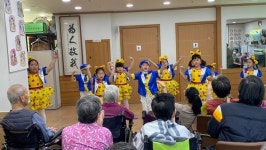 규암초등학교병설유치원, 요양원에서 재롱잔치 펼쳐