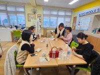 부여중학교, 학부모와 함께한 1Day 힐링 가죽공예 연수