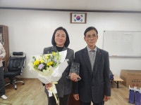 한석화 서산시의원, 서산시 지곡면 도성1리 마을 주민회 감사패 수상