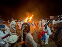 공주시 반포면, 정월대보름 상신리 달집태우기 개최
