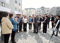 대전 서구, 도안동 공한지 활용 임시 공영주차장 현장 점검