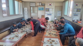 서천군 문산면,  찾아가는 행복밥차 운영