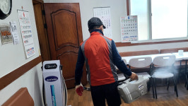 서산시, 어르신 이용시설 일제 소독 여름철 감염병 예방