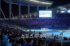 [포토]시민들의 큰 호응 속에 열린 인천아시아드경기대회 폐막식