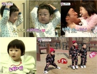 슈퍼맨이돌아왔다 삼둥이부터 엄지온까지 애교 대방출[스포츠투데이]