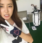 박한별 재미없는 골프연습장에서도 빛나는 외모 [스포츠투데이]