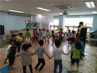 전남 드래곤즈, 어린이집 찾아 일일 체육교사 변신