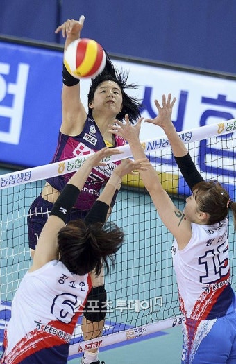 '이재영 15점' 흥국생명, 도로공사에 완승…2위 도약