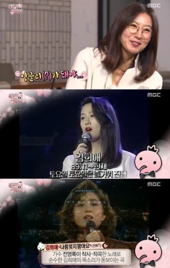 무한도전 김희애 1980년대 가수활동 당시 놀라운 미모 '입이쩍'