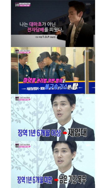 '대마초 혐의' 탑, 재입대 가능성도…