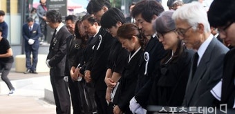 [ST포토]'故 윤소정 부디 좋은 곳으로'