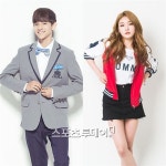 청하, 사무엘 데뷔 지원사격..프듀 퍼포먼스 킹과 퀸의 만남