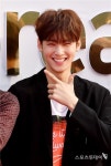 [ST포토] 차은우, 미소 폭발하는 얼굴천재
