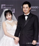[ST포토] 이세창-정하나, '11월의 신랑신부'