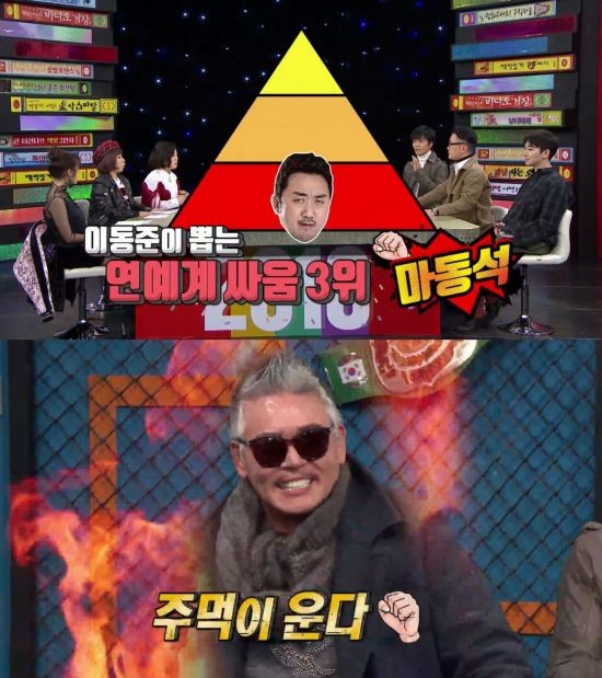 한국 연예계, 주먹싸움과 싸움 짱 서열 논의로 뜨거운 화제!