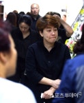 [ST포토] 쎄쎄쎄 이윤정 故임은숙 발인식 참석