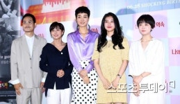 [ST포토] 나와 봄날의 약속 출연진, 영화관으로 오세요