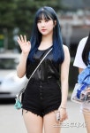 [ST포토] 여자친구 은하, 강렬한 헤어컬러