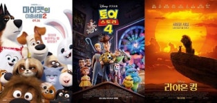 할리우드 대표 애니 스튜디오 기대작들, 라이온 킹부터 마이펫2까지