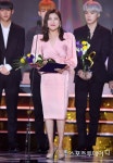 [ST포토] 문체부 장관 표창 수상한 송가인
