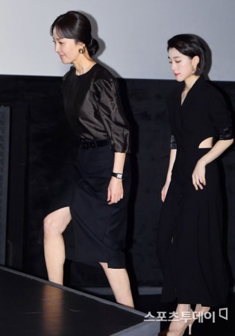 [ST포토] 염정아-최성은, '여배우들의 블랙룩'