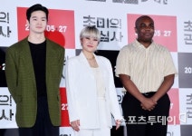 [ST포토] 남연우-치타-테리스 브라운, 영화 기대해주세요