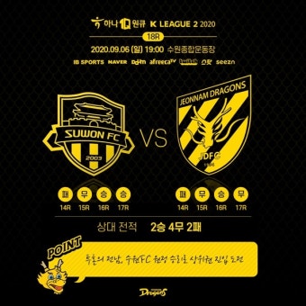 전남, 수원FC 원정서 상위권 도약 노린다