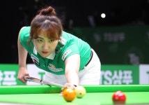 '프로의 벽 높았다' 아마추어 1위 김민아, 32강서 아쉽게 탈락