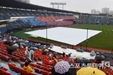 [ST포토] 우천으로 지연된 WC 1차전