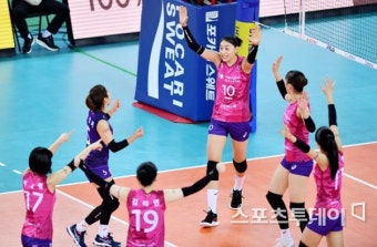 '김연경 24점' 흥국생명, IBK기업은행에 3-0 셧아웃 승리…2연패 탈출