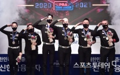 [ST포토] 웰뱅 선수들의 경례!