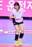 [ST포토] 기업은행 조송화, 스탭을 밟고