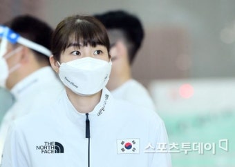 [ST포토] 출국하는 여자배구 대표팀 이소영