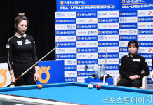 [ST포토] 김가영, 어떻게 공략할까