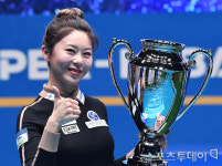 [ST포토] 김가영, 22년 LPBA 첫 위너