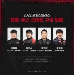 포항, 2022시즌 코칭스태프 구성 완료