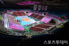 [ST포토] 코로나19로 조기종료 여자배구