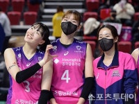 [ST포토] 박혜진 하트 안받는 이주아-박은서