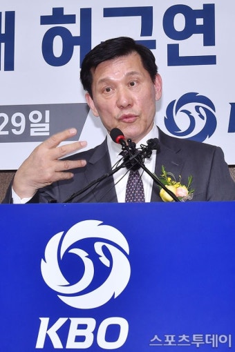 [ST포토] 답변하는 허구연 KBO 총재