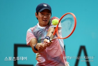 권순우, 마드리드 오픈 1회전서 탈락…마스터스 첫 승 다음 기회에