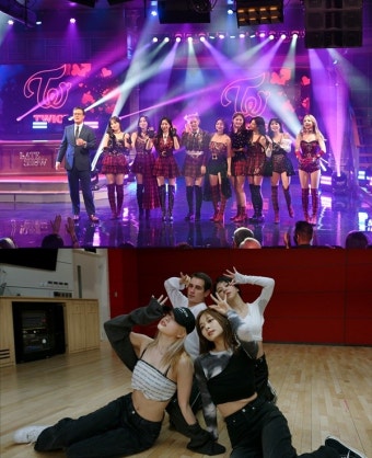 트와이스, 美 토크쇼 '더 레이트 쇼 위드 스티븐 콜베어' 출연…방청객 환호