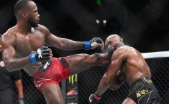 하이킥 KO 에드워즈, 우스만 꺾고 UFC 웰터급 챔피언 등극